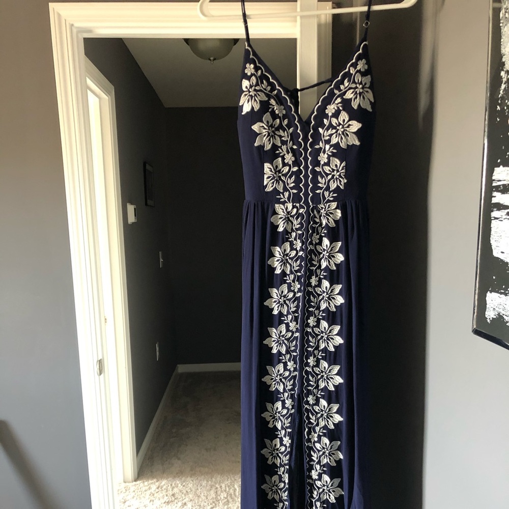 Soieblu Navy Blue Formal Dress - Small